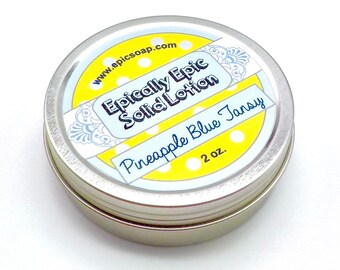 Pineapple Blue Tansy Many Purpose Solid Lotion - Limited Edition Spring 2024 Scent