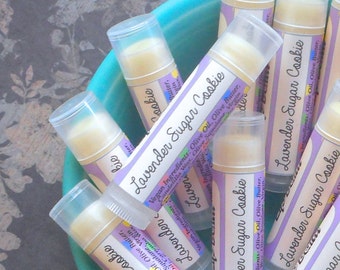 Lavender Sugar Cookie Vegan Lip Balm - Limited Edition Spring Flavor