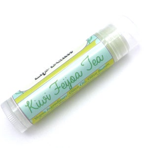 Kiwi Feijoa Tea Vegan Lip Balm - Limited Edition Winter 2024 Flavor