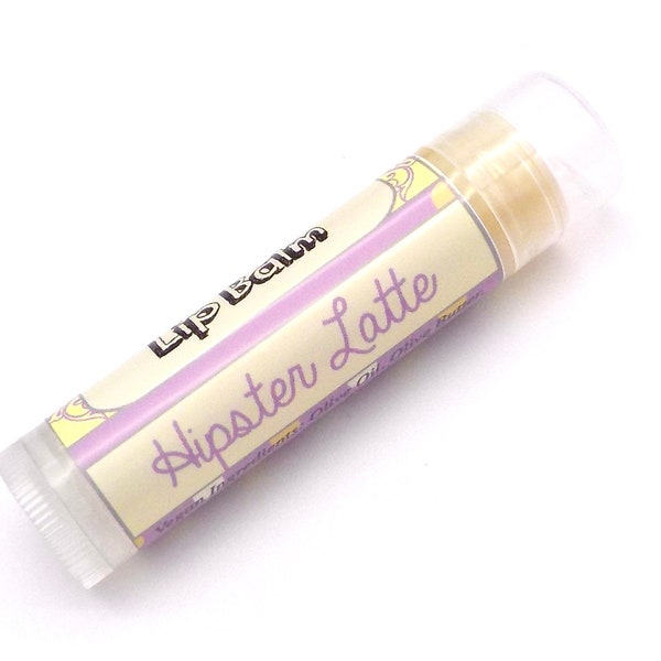 Hipster Latte Vegan Lip Balm - Limited Edition Winter 2024 Flavor