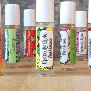 Custom Scented Roll On Perfume, Choose a scent or combine as many as you want