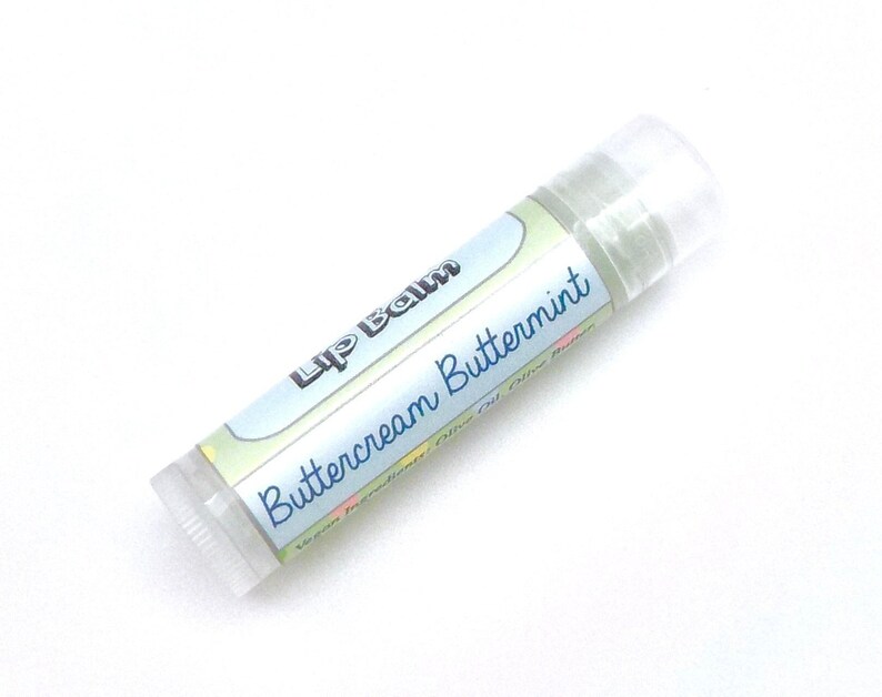 Buttercream Buttermint Vegan Lip Balm image 1