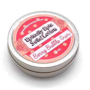 Berry Bubble Gum Many Purpose Solid Lotion Limited Edition Spring 2024 Scent image 2