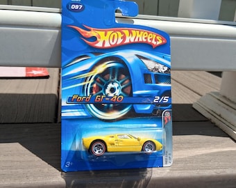 Hot Wheels 1/64 Diecast Ford GT-40 - Etsy