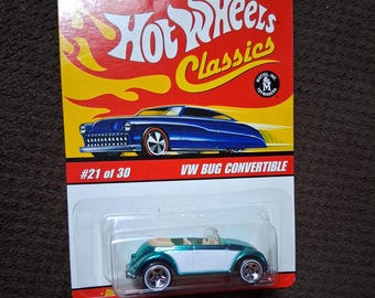 Hot Wheels Volkswagen New Beetle Cup-orange With Yellow Roll Cage