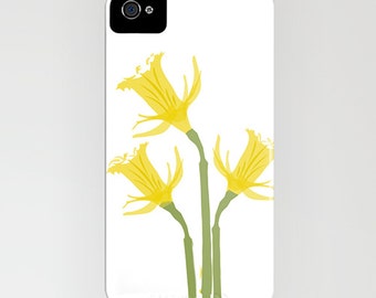 Daffodil Phone Case - daffodils, Spring, Daffodil Phone case, Samsung S21, Gifts for her, flowers, Yellow, iPhone X