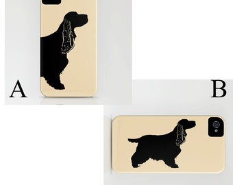 Cocker Spaniel Dog on Phone Case -  Samsung S21, iPhone 14, iPhone 14 Plus, Gifts for Dog Lovers, Cocker Spaniel Gifts, iPhone 11