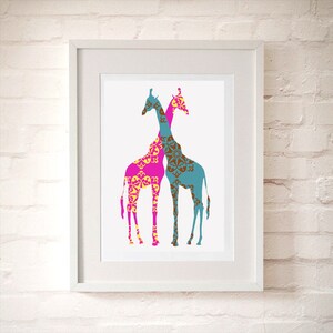 giraffe baby decorations nursery