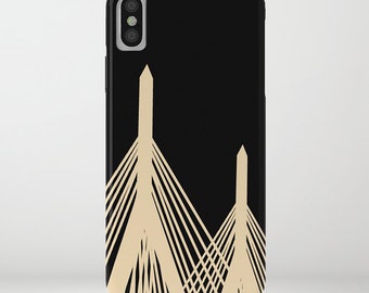 Boston City Zakim Bridge Phone Case -  Boston, New England, Samsung S21, iPhone X, City gifts, Boston City , iPhone 11, Zakim