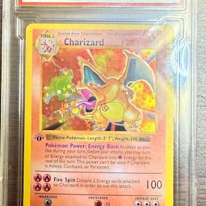 1st Edition Shadowless Charizard Proxy