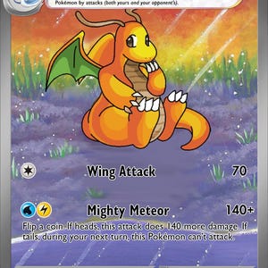 rarest mcdonald pokemon card 2025 MP】Dark Dragonite No. 149 Holo | Team Rocket Vintage main image 1