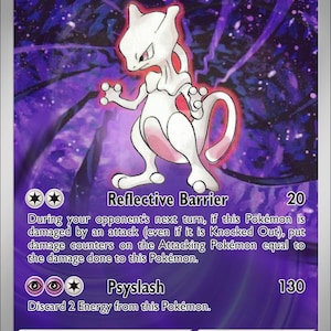 mewtwo pokemon card 130 hp AR 183/165 Pokemoncard151 Buy this amazing trading card from our collection Sell Mewtwo (Reverse Holo) -