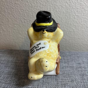 1976 Coalport Paddington Takes It Easy Figurine.