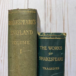 Vintage books from the early 1900’s – classic Shakespeare