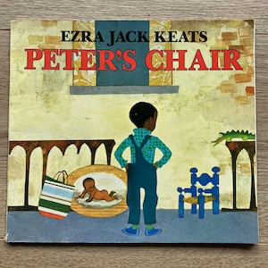 Vintage copy of Peter&#39;s Chair by Ezra Jack Keats - paperback published in 1991