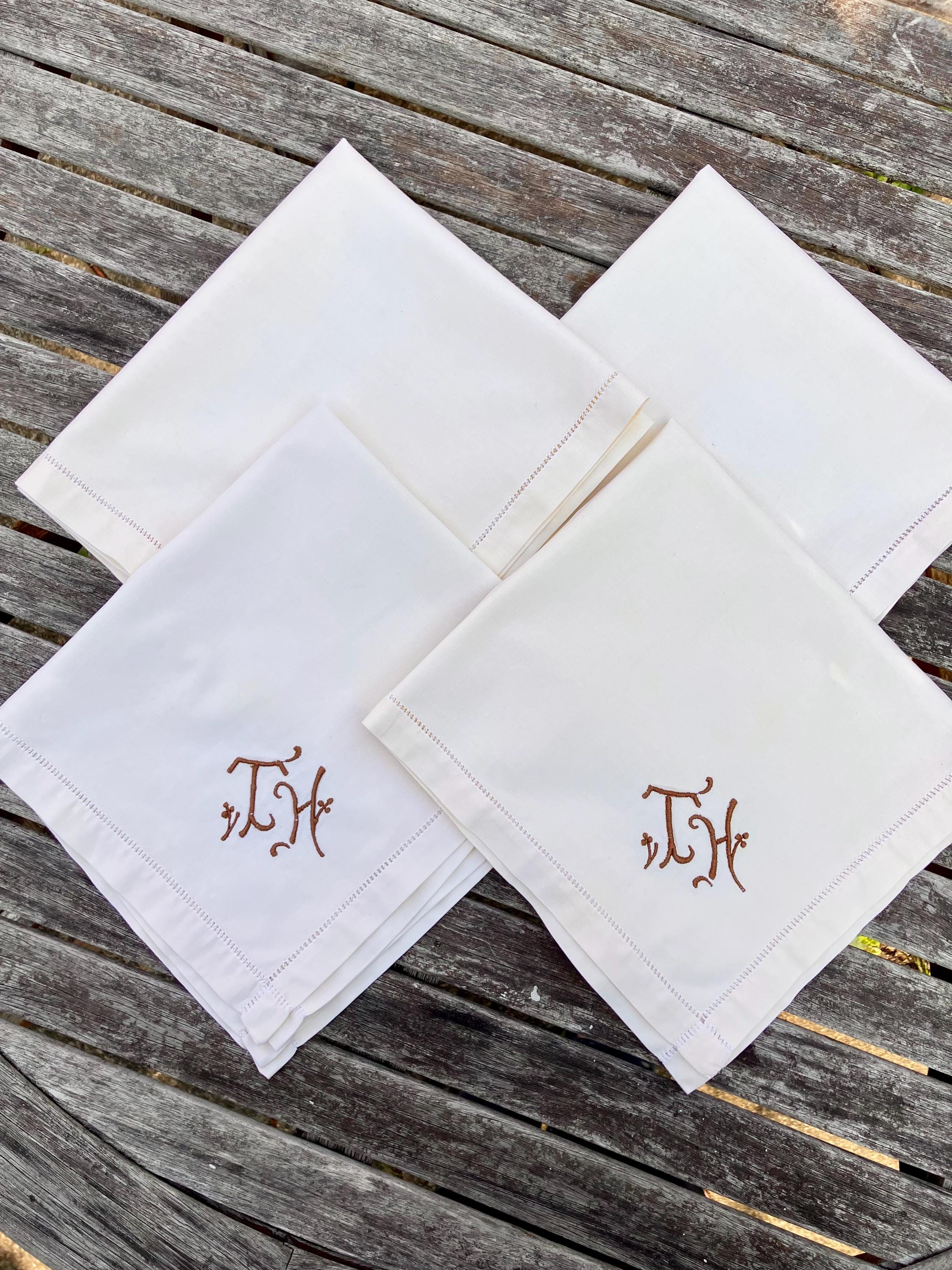 アンティーク ナプキン フランス 手刺繍 リネン セット アンティーク ナプキン フランス 手刺繍 リネン セット アンティーク