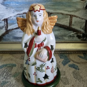Villeroy and Boch Christmas Angel Festive Decolight tea light candle holder