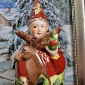 Villeroy and Boch Christmas forest decolights friend with elk tealight