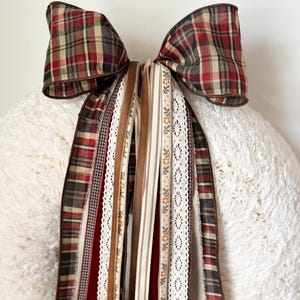 Fall Ribbon Set for Fall Bow for Wreath for Fall Front Porch Decor for Fall Ribbon for Wreath Bow for Fall Front Porch Decor Fall Color Bow
