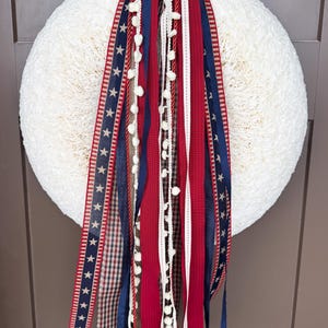 Patriotic Ribbon Set Red White and Blue Ribbon for Independence Day Ribbon Traditional Patriotic Decor Ribbon Stars and Stripes Ribbon Red