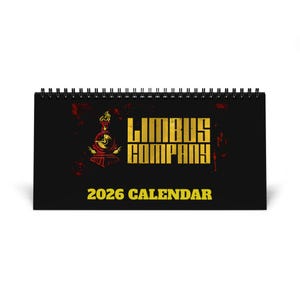 Limbus Company Artwork Desktop Calendar 2026 grid