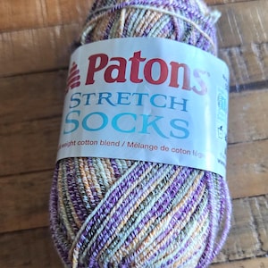 Socks Yarn, variety colorway, 1 Skein, vintage, discontinued, deadstock, Patons Red heart regia opal sirdar snuggly diamond select