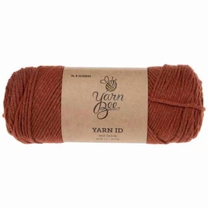Fil Yarn Bee, acrylique et polyamide de poids moyen, tons naturels, 252 yards (231 mètres), fil discontinué, Hobby Lobby