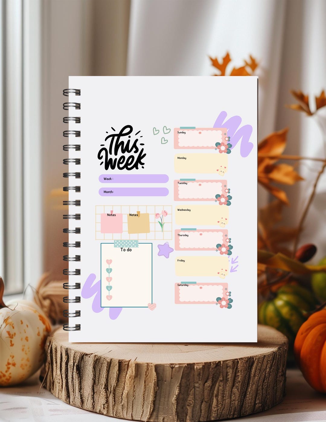 Planner A4 Printable, Office Planner, Kids Planner, Bureauplanner, Organizer, Weekly, to Do ...