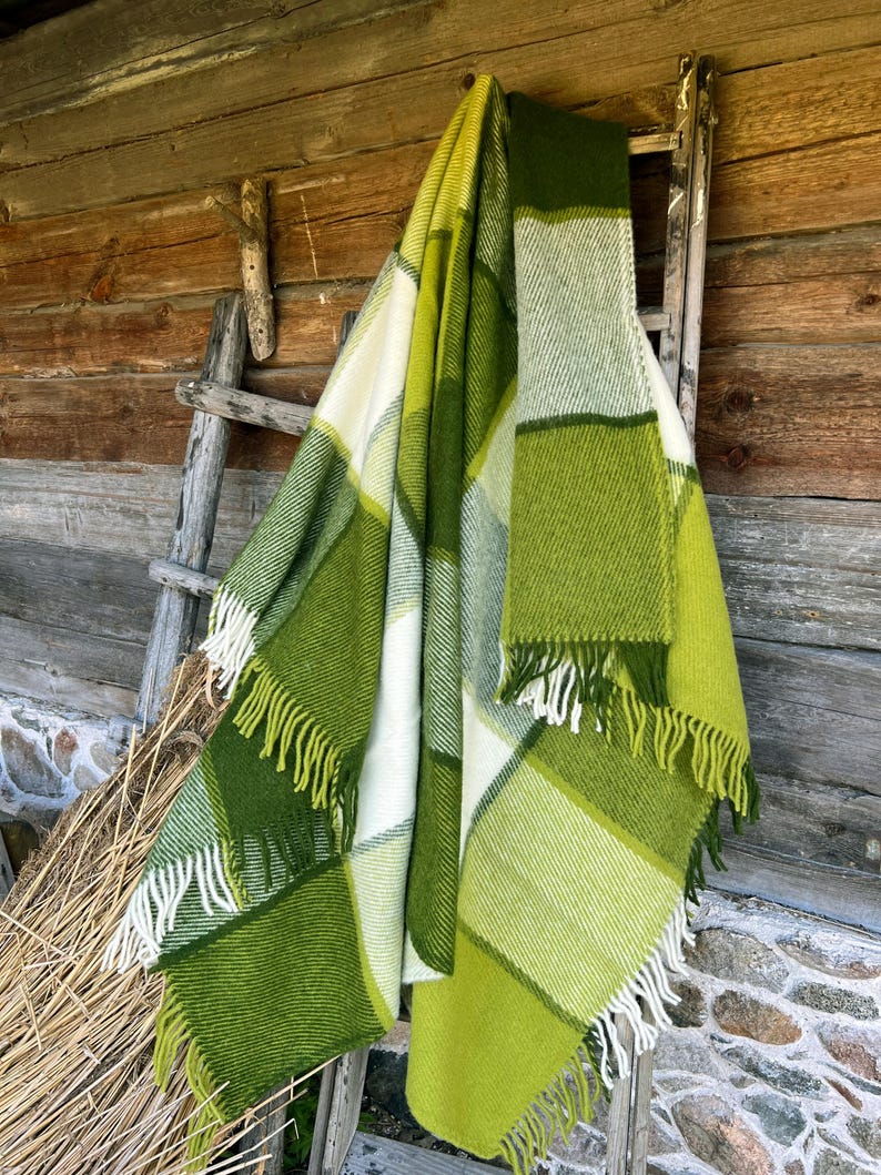 Klippan Wool Throw Blanket - Thumbnail 4