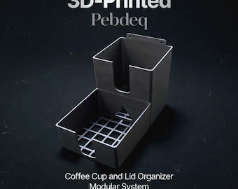 Brew Blend Station – Multi-Compartment Stackable Cup Organizer & Dispenser
