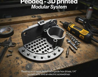 New Universal Modular Screwdriver & Hex Bit Station + Magnetic Socket Holder