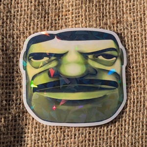 Fallout: New Vegas Mr.House-inspirerat MMMM CHIP-klistermärke