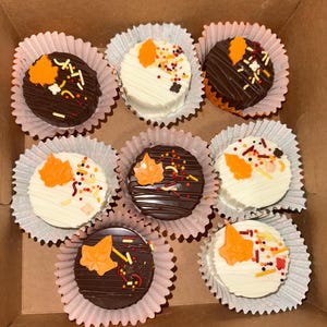 Chocolate Covered Oreo,Thanksgiving Treats,Custom Chocolate Covered Oreos,Chocolate Treats,Party Favors