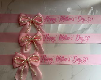 Custom Ribbon,Custom Personalized Bouquet Ribbon: Birthday, Ribbon Bouquets