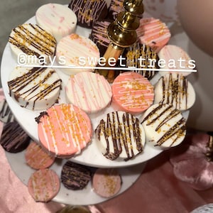 Chocolate Covered Oreo,Thanksgiving Treats,Custom Chocolate Covered Oreos,Chocolate Treats,Party Favors