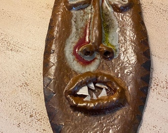 SPRING SALE Wall mask African inspired by Jim McDowell