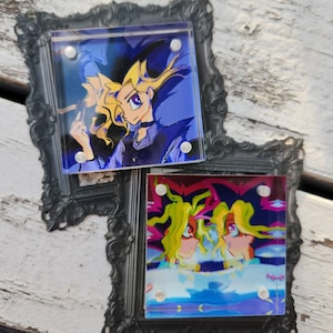 One of a Kind Puzzle Boy Acrylic Block Magnet