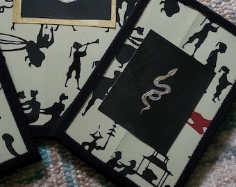 1 Hand Painted Snake Wall Art 4 x 6