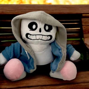 Sans Undertale Plush, Sans Plushie | Undertale Sans Plush Birthday, Valentines Day, Anniversary and Christmas Gift For Him and Her | 23CM
