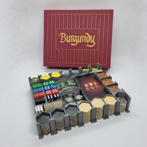 Castles of Burgundy insert, organizer