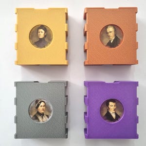 Brass Birmingham player box set, insert, organizer, 4 colors