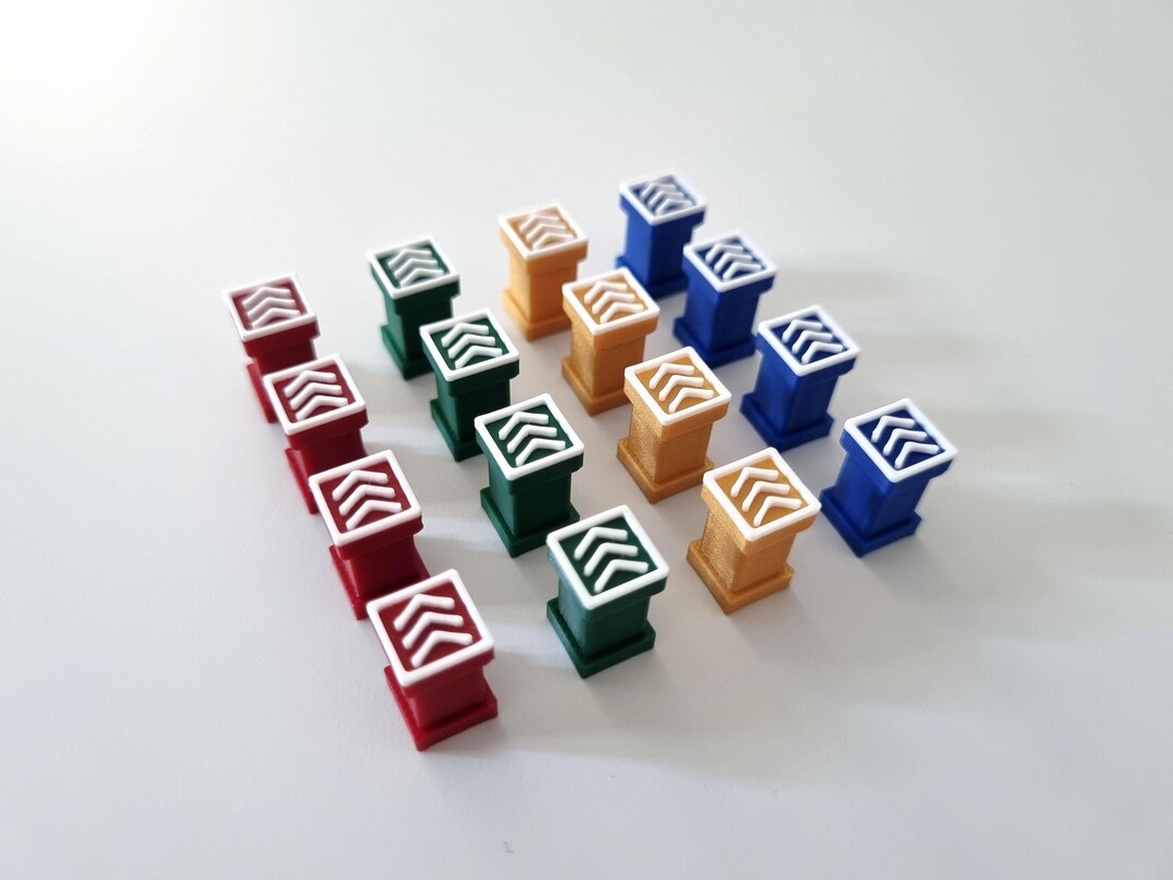 Dune Imperium Compatible Influence Tracker Token Set, 16 Pcs - Etsy