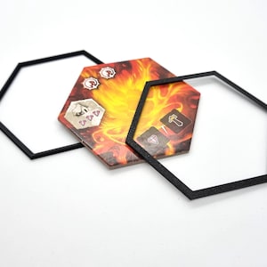 Dwellings of Eldervale hextile shields - set of 33