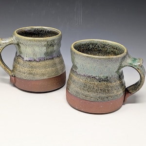 Pottery Mugs, set of 2