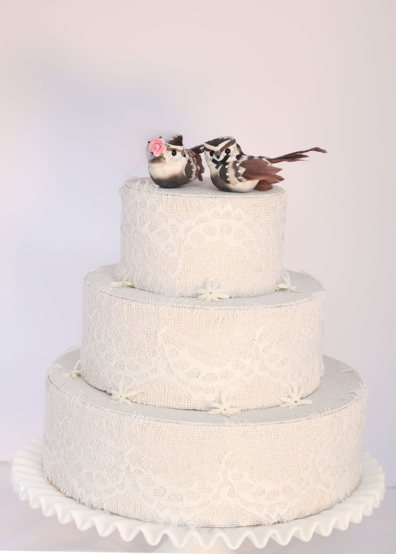 Barn Owl Wedding Cake Topper For Anniversary Engagement Or Etsy