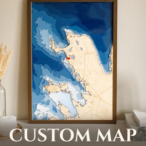 Carte personnalisée n'importe où, cadeau de mariage, cadeau personnalisé pour amoureux de l'extérieur, cadeau d'anniversaire, décoration d'intérieur, cadeau personnalisé, cadeau