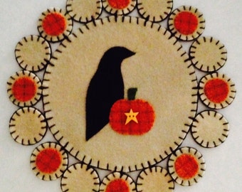 Crow Penny Rug - Etsy