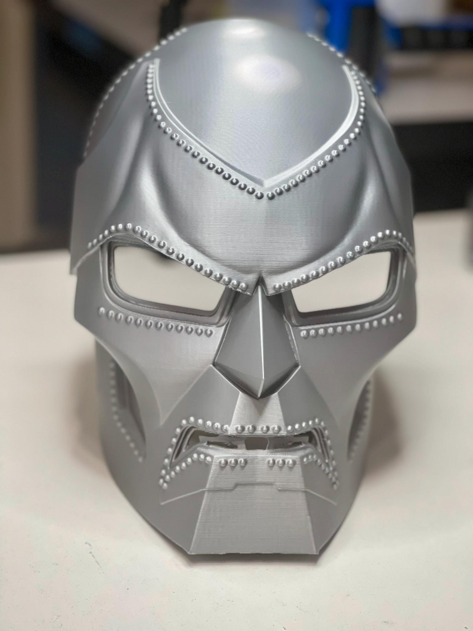 Dr. Doom Mask, Robert Downey Jr. Marvel Cosplay Mask