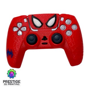 Spiderman Theme Skin for PS5 Dual Sense Controller - Cover Only