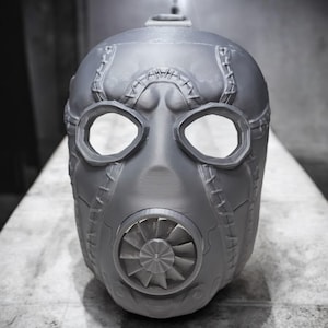 Borderlands Psycho Cosplay Mask - Movie Replica, Prop (Unpainted)